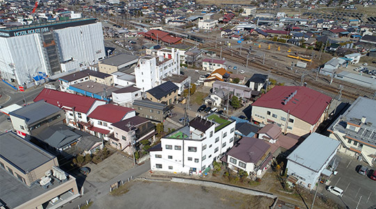 JR信濃大町駅と七倉荘